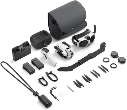 A1 Explorer Bundle (3 Batteries) - 8K 360 Drone for Immersive Flight, Point-To-Fly Motion Control, Obstacle Avoidance, 249G & Foldable, Deep Track, Auto Return, 10Km Range, Auto Edit