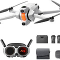 A1 Explorer Bundle (3 Batteries) - 8K 360 Drone for Immersive Flight, Point-To-Fly Motion Control, Obstacle Avoidance, 249G & Foldable, Deep Track, Auto Return, 10Km Range, Auto Edit