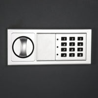7725 Superior Wall Safe, Electronic and Key Lock Wall Safe for Jewelry Security