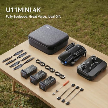 U11MINI 4K, Drones with Camera for Adults 4K Video 8K Photo and  R111S RC Aircraft GPS Tracker/Finder with Beeper