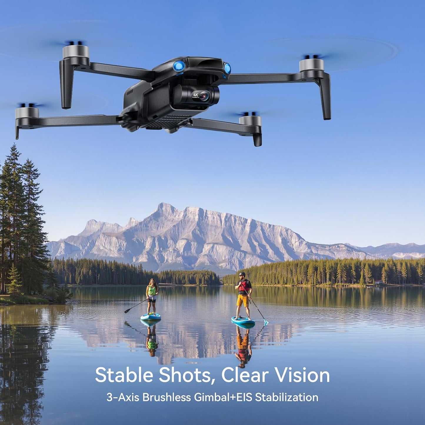 U11MINI 4K, Drones with Camera for Adults 4K Video 8K Photo and  R111S RC Aircraft GPS Tracker/Finder with Beeper
