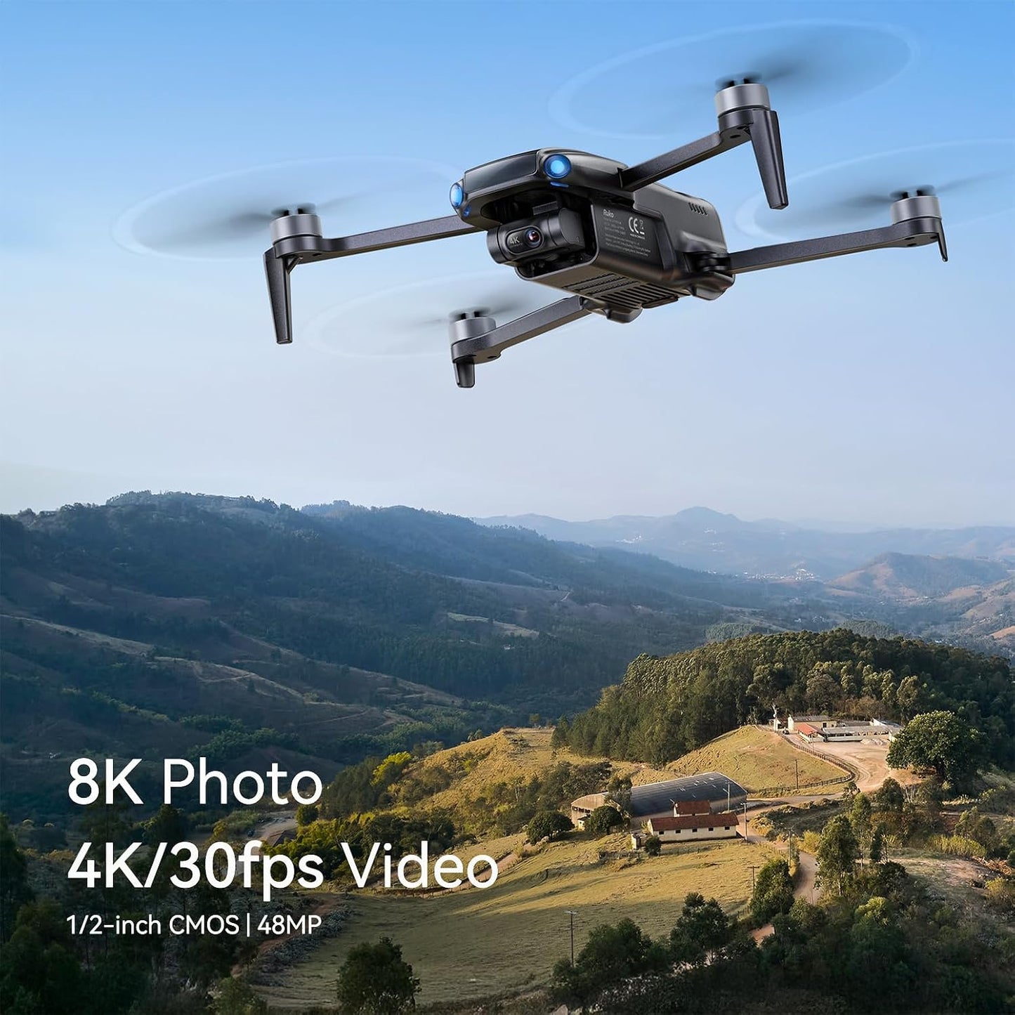 U11MINI 4K, Drones with Camera for Adults 4K Video 8K Photo and  R111S RC Aircraft GPS Tracker/Finder with Beeper
