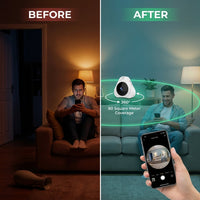 Smart Home Security Camera — Before & After
