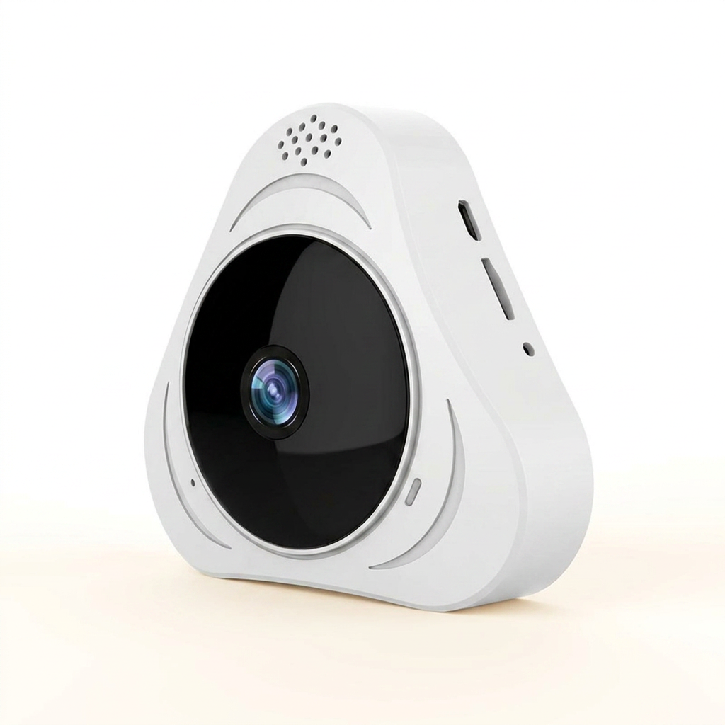 Smart Home Security Camera — Studio Shot